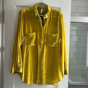 Free People Velvet Top